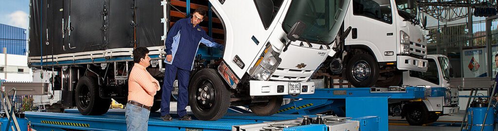 mantenimiento a camion de chevrolet